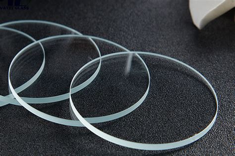 replacement watch glass 25.4mm with fake gold edge